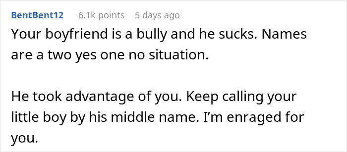 Dad Chooses Baby's Name Saying It's Meaningful To Him, Mom Can't Bring Herself To Say It Out Loud 