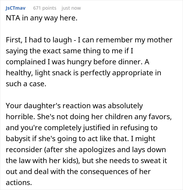 Grandma Refuses To Be Rushed By Her Grandkids To Make Dinner, Mom Says She’s A Jerk For It Grandma Refuses To Be Rushed By Her Grandkids To Make Dinner, Mom Says She’s A Jerk For It