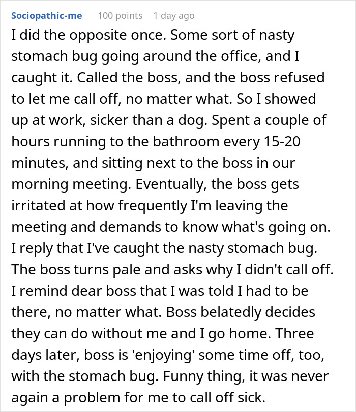 Manager Tells Sick Employee To Come To The Office Unless They Have A Doctor's Note, Regrets It