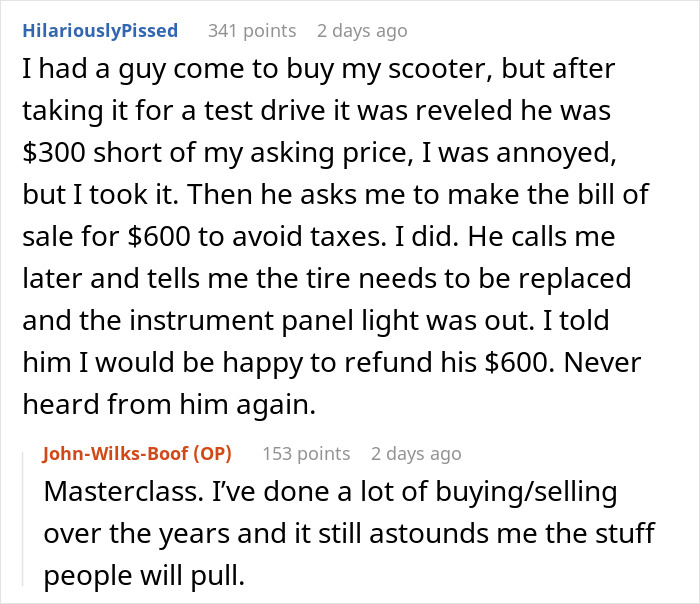 “Can’t Put A Price On That”: Guy Outsmarts Car Seller Who Tried To Scam Him “Can’t Put A Price On That”: Guy Outsmarts Car Seller Who Tried To Scam Him