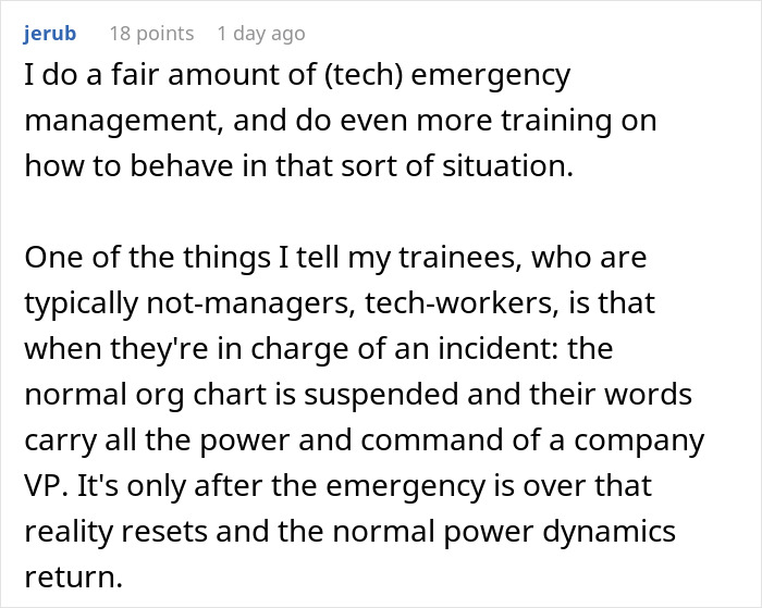 Worker Gets Scolded For 'Barking Orders' Handling A Crisis, Cues Malicious Compliance
