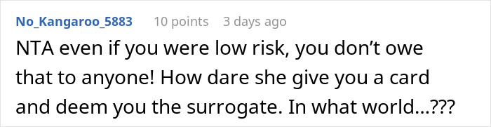 Family Screams At Woman After She Refuses To Be Her Spoiled Sister's Surrogate