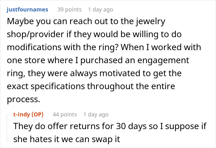 BF Doesn’t Know What To Do After GF Reacted Badly To Pic Of Engagement Ring He Already Bought BF Doesn’t Know What To Do After GF Reacted Badly To Pic Of Engagement Ring He Already Bought