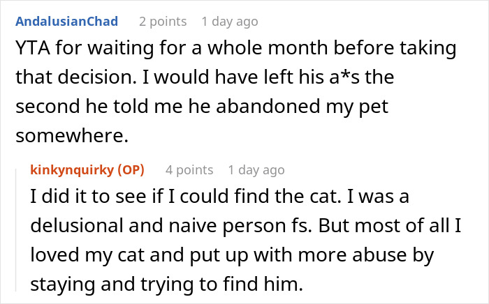 &ldquo;[Am I The Jerk] For Calling Off My $40K Wedding Because My Fianc&eacute; Dropped My Cat Off Somewhere?&rdquo;