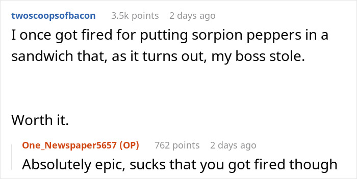 Woman Faces Backlash At Work After A Food Thief With A Severe Allergy Steals Her Lunch