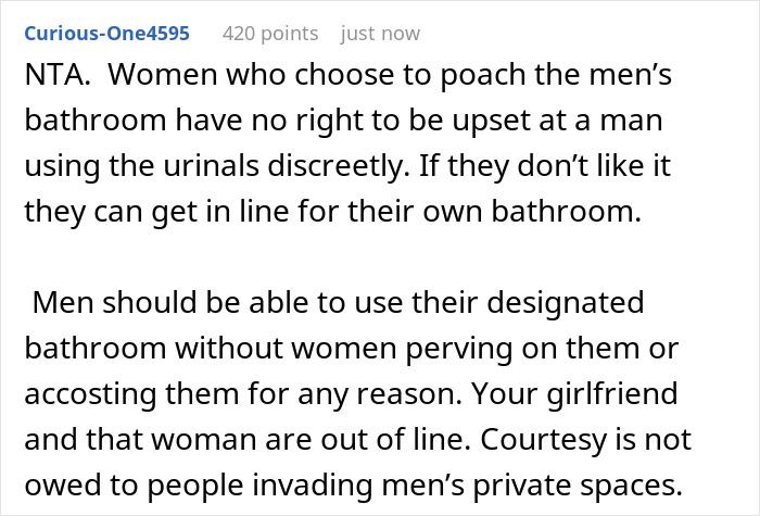 Man At Concert Uses Urinal Despite Women Being In The Bathroom, Is Lost When He&rsquo;s Called A Pervert