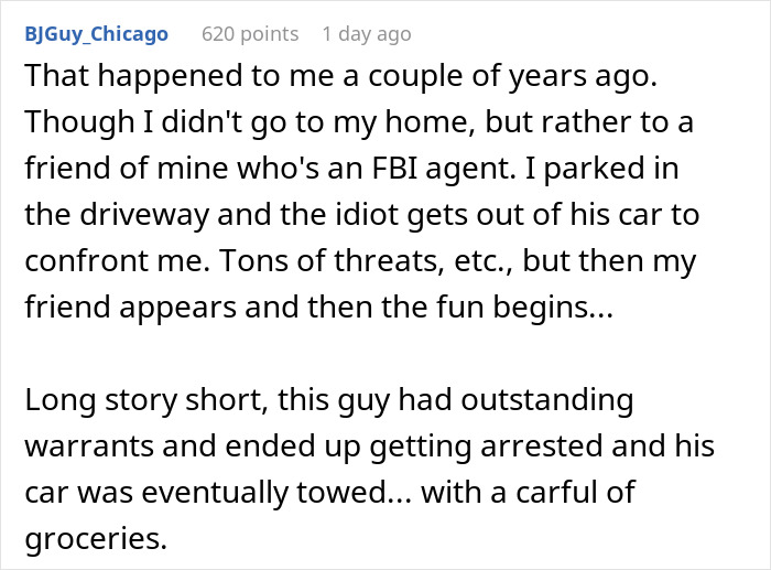 &ldquo;I Know He&rsquo;s On The Phone With 911&rdquo;: Guy Teaches Jerk Driver A Lesson For Following Him Home