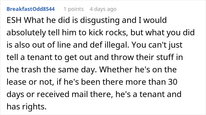 Roommate Messes With Guy's Food, Finds His Stuff In The Trash