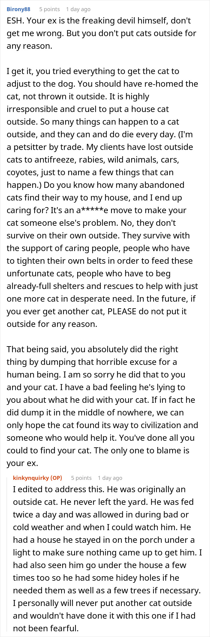 &ldquo;[Am I The Jerk] For Calling Off My $40K Wedding Because My Fianc&eacute; Dropped My Cat Off Somewhere?&rdquo;
