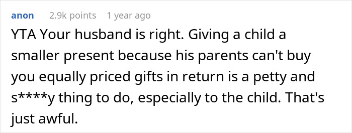 &ldquo;AITA For Not Gifting My Nephew As Nice A Gift As His Cousin&rsquo;s Because His Parents Are Poor?&rdquo;