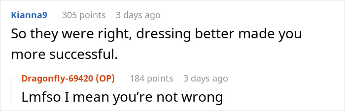 Woman Gets Told Off For Looking Like A Homeless Person At Work, She Comes Back In A Dress And Pearls 