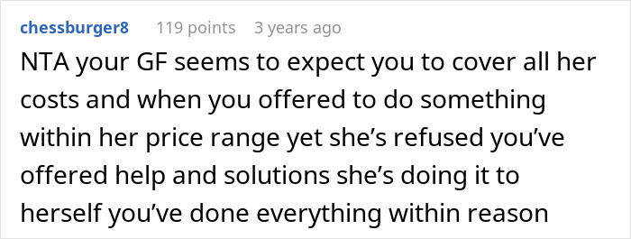Guy Refuses To Pay For GF Of 5 Years And Goes On Vacation Without Her, Doesn’t Get Why She’s Mad Guy Refuses To Pay For GF Of 5 Years And Goes On Vacation Without Her, Doesn’t Get Why She’s Mad