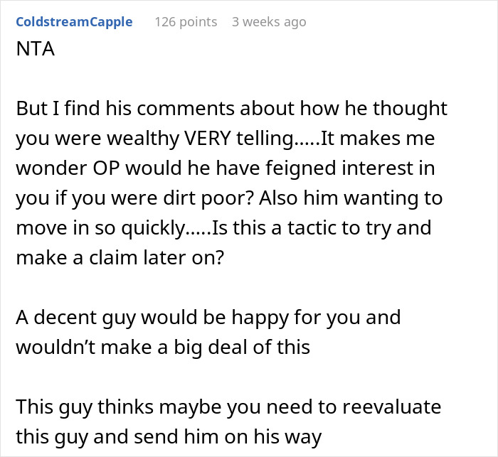 Woman Shocked At BF&rsquo;s Fit Over How She Afforded Her Home, Learns He&rsquo;s A &ldquo;Deluded&rdquo; Gold Digger