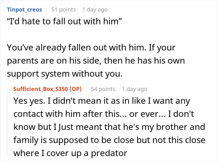 Woman Is Disgusted By Her 25 Y.O. Brother Dating A 16 Y.O., Decides To Uncover Their Secret Woman Is Disgusted By Her 25 Y.O. Brother Dating A 16 Y.O., Decides To Uncover Their Secret