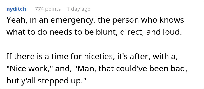 Worker Gets Scolded For 'Barking Orders' Handling A Crisis, Cues Malicious Compliance