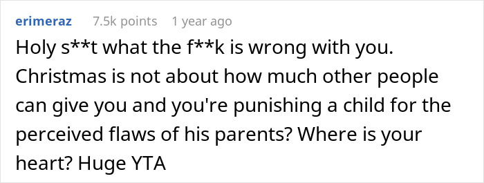 &ldquo;AITA For Not Gifting My Nephew As Nice A Gift As His Cousin&rsquo;s Because His Parents Are Poor?&rdquo;