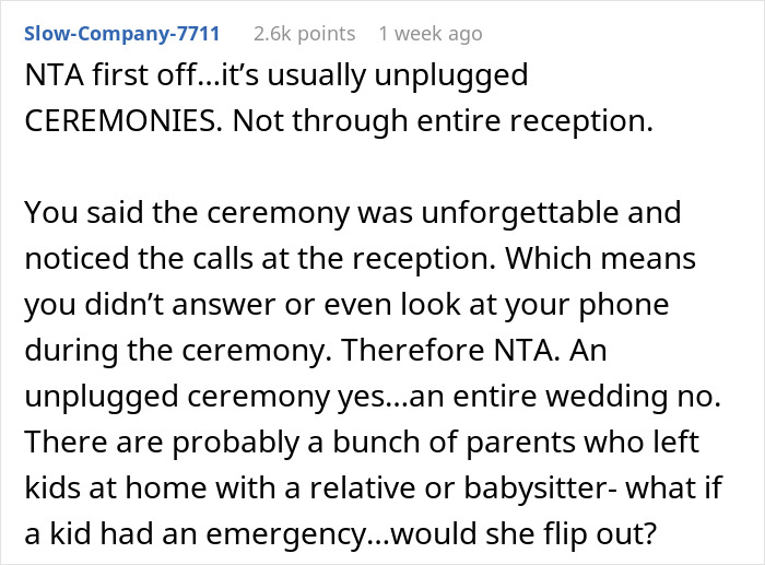 Bride Berates BFF For Answering An Emergency Call At Her ‘Unplugged Wedding’ Bride Berates BFF For Answering An Emergency Call At Her ‘Unplugged Wedding’