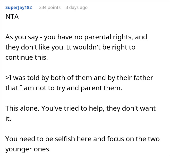 "Am I A Jerk For Dropping Off My Stepkids With My In-Laws And Saying They're Not My Problem?" "Am I A Jerk For Dropping Off My Stepkids With My In-Laws And Saying They're Not My Problem?"