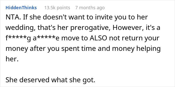 Woman Offended She Was Uninvited From Her Cousin&rsquo;s Wedding With Her Ex, Tells Everyone About It