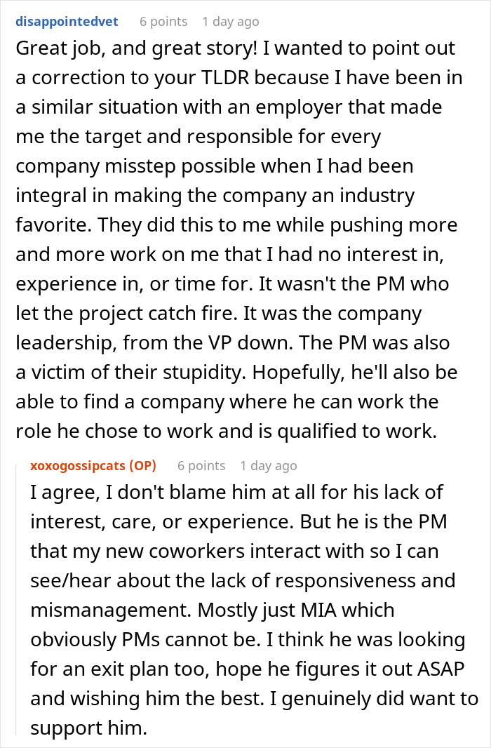 Woman Resigns After Being Removed From A Project, Watches Company Crumble Down At Her New Job