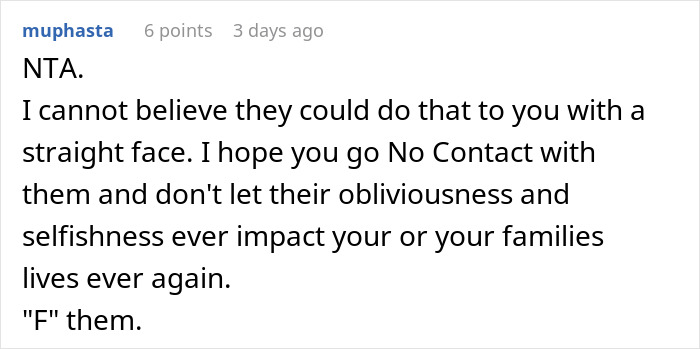 Family Screams At Woman After She Refuses To Be Her Spoiled Sister's Surrogate