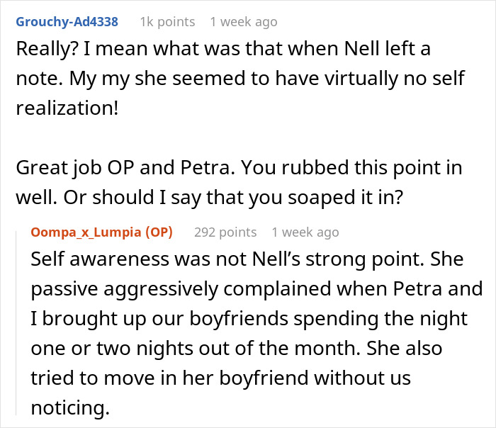 Roommate Complains About Dishes In The Sink, Regrets It When She Does The Same Thing