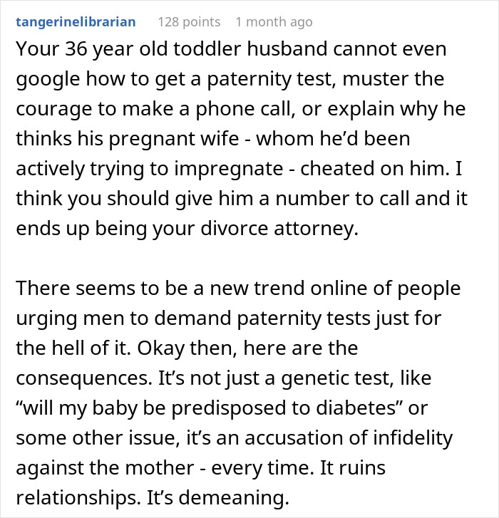 Woman Says She Will Get A Paternity Test If Her Husband Schedules It, He Keeps Delaying