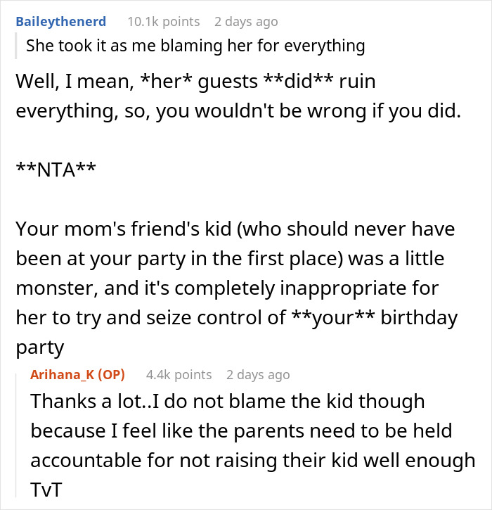 B-Day Girl Asks Mom Not To Invite Her Own Friends, She Does It Anyway And Ruins The Party B-Day Girl Asks Mom Not To Invite Her Own Friends, She Does It Anyway And Ruins The Party