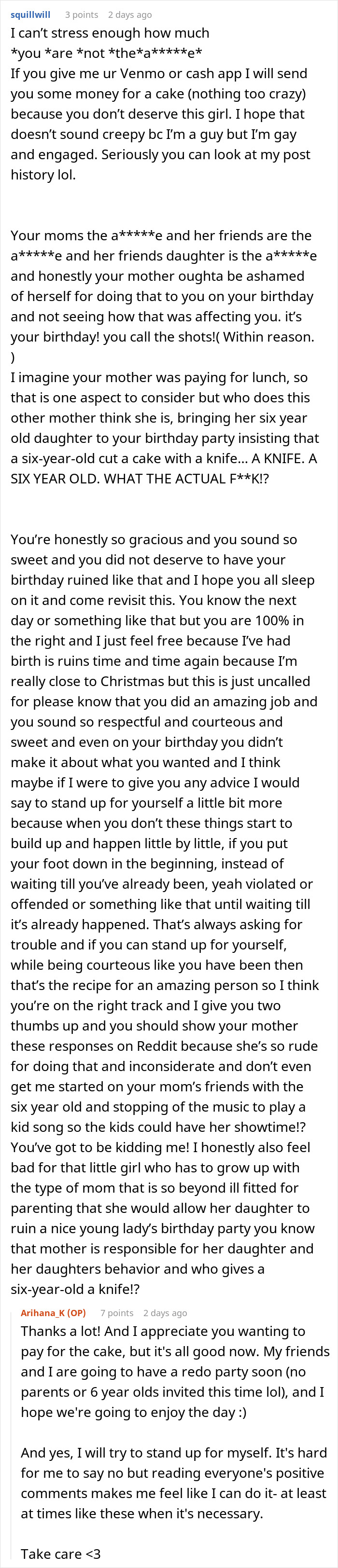 B-Day Girl Asks Mom Not To Invite Her Own Friends, She Does It Anyway And Ruins The Party B-Day Girl Asks Mom Not To Invite Her Own Friends, She Does It Anyway And Ruins The Party