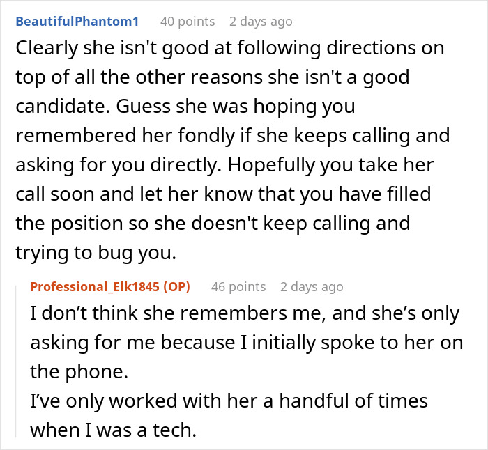 Woman Has An Attitude Problem, Gets Job Application Rejected By Someone She Messed With In The Past