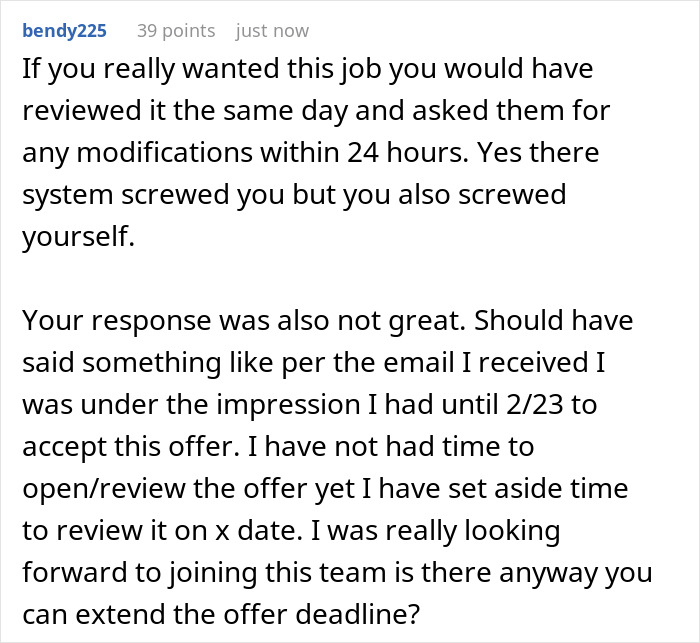 Candidate Fails To Confirm Job Offer As Term Specified In The Letter Apparently Included Holidays