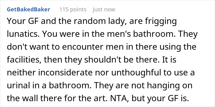 Man At Concert Uses Urinal Despite Women Being In The Bathroom, Is Lost When He&rsquo;s Called A Pervert