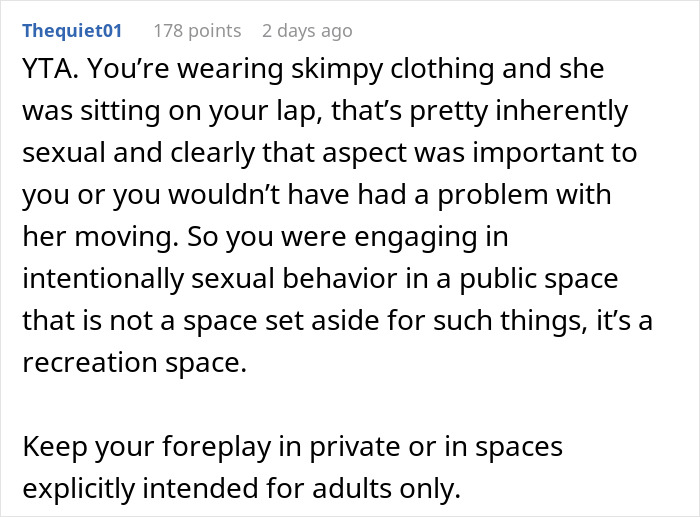 “AITA For Refusing To Stop Touching My Wife And Telling A Couple To Keep Their Kids In Check?” “AITA For Refusing To Stop Touching My Wife And Telling A Couple To Keep Their Kids In Check?”