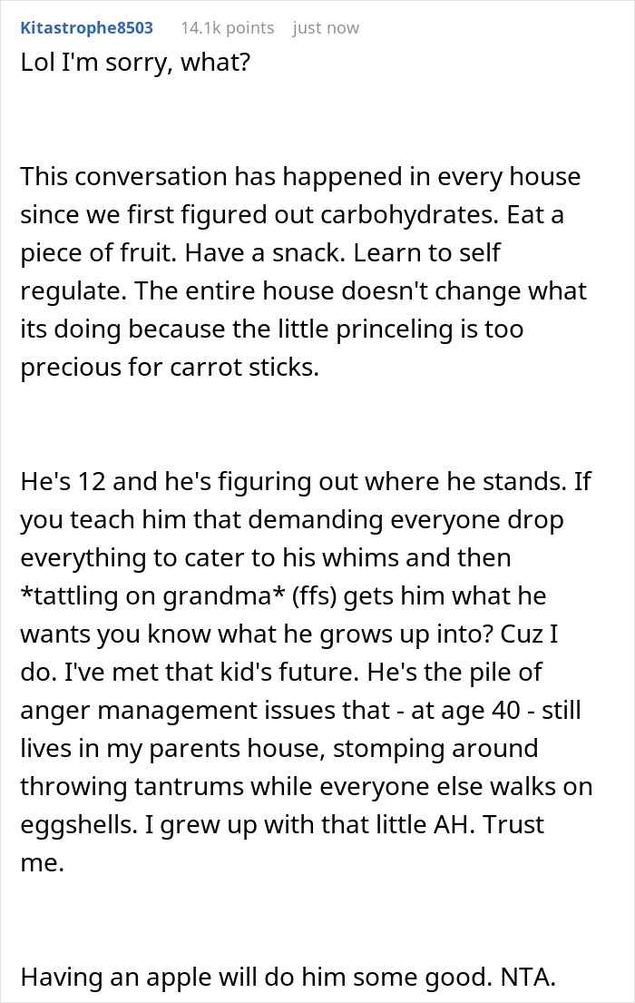 Grandma Refuses To Be Rushed By Her Grandkids To Make Dinner, Mom Says She’s A Jerk For It Grandma Refuses To Be Rushed By Her Grandkids To Make Dinner, Mom Says She’s A Jerk For It
