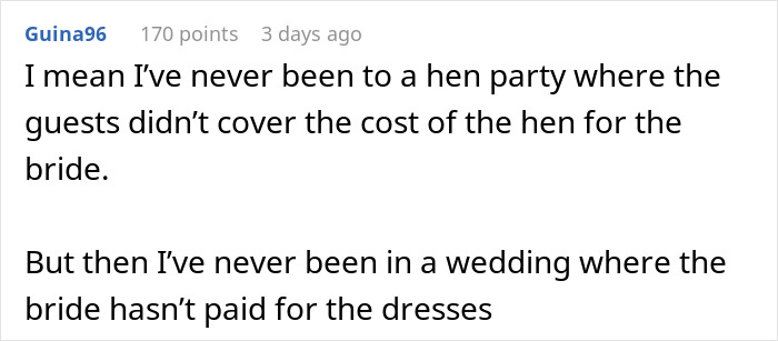 &ldquo;Is It Too Much To Expect A Little Spoiling?&rdquo;: Bride Upset After Covering Bachelorette Costs