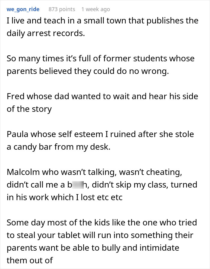 &ldquo;I&rsquo;m Beside Myself&rdquo;: Teacher Loses Faith In New Generation After Parents Defend Child Stealing