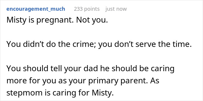 16 Y.O. Fed Up With Pregnant Teen Sister Clinging To Her All The Time, Parents Refuse To Understand 16 Y.O. Fed Up With Pregnant Teen Sister Clinging To Her All The Time, Parents Refuse To Understand
