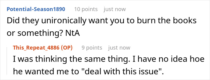 Woman Calls Her SIL And Brother &ldquo;Uneducated&rdquo; And Refuses To Hide Sensitive Books When They&rsquo;re Over