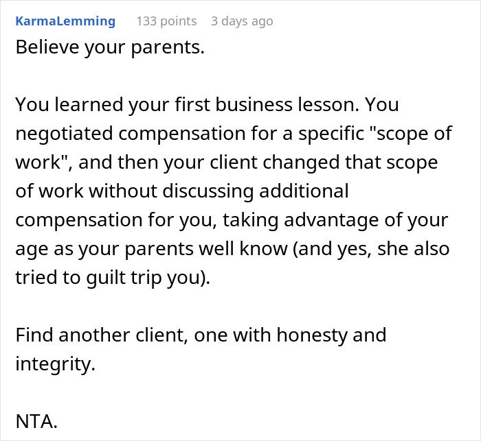 Woman Calls Babysitter Rude After She Refuses To Babysit Again