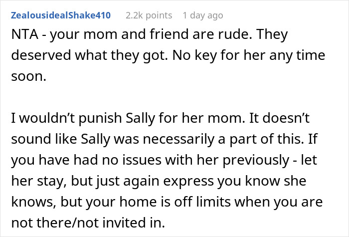 Person Goes Vacationing, Refuses To Bail Out Mom From The Police As She Breaks Into Their House Person Goes Vacationing, Refuses To Bail Out Mom From The Police As She Breaks Into Their House