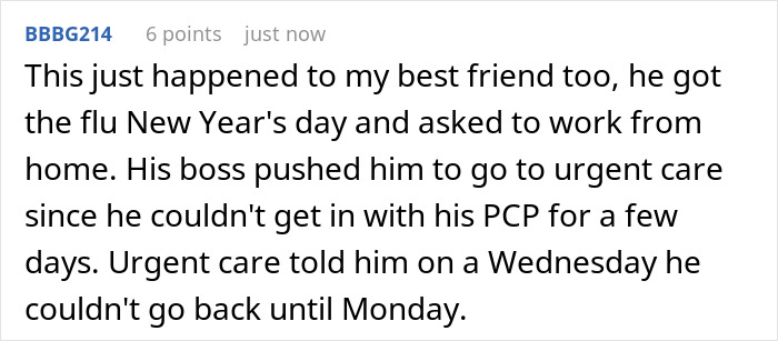Manager Tells Sick Employee To Come To The Office Unless They Have A Doctor's Note, Regrets It