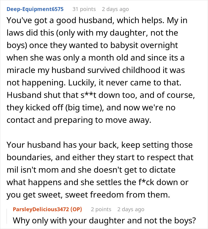 Woman Dumbfounded After Realizing MIL Thinks Her New Baby Is For Her