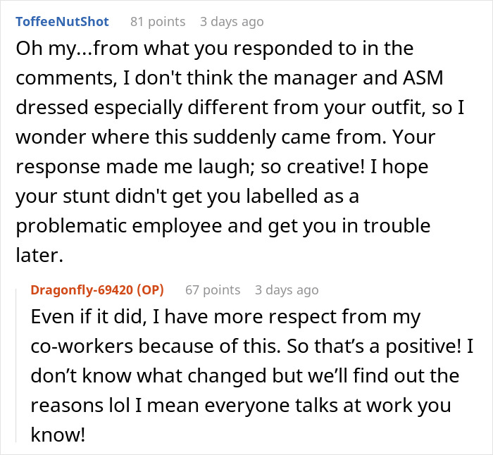 Woman Gets Told Off For Looking Like A Homeless Person At Work, She Comes Back In A Dress And Pearls 