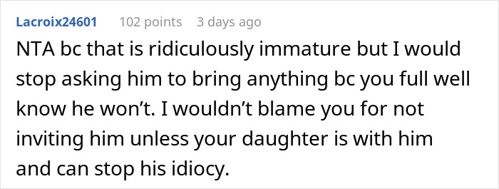"AITA For Kicking Out My Son-In-Law For Bringing 'Salad' Like I Asked?"