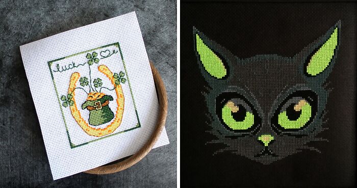 My New Cross Stitch Patterns For Inspiration (20 Pics)
