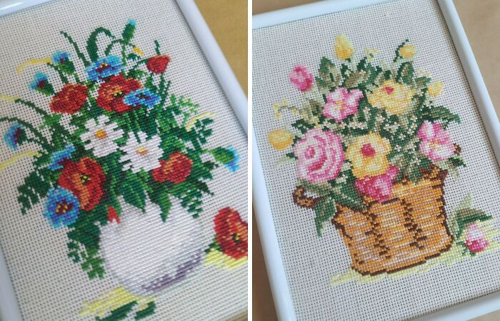 I Created This Finished Cross-Stitch To Enhance Your Home Decor (8 Pics)