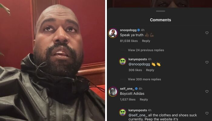 Snoop Dogg Throws Support Behind Kanye West In Battle With Adidas
