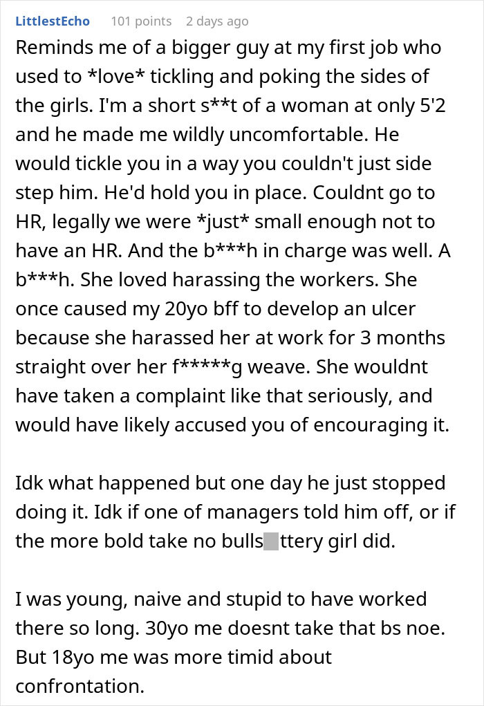 Person Keeps Getting Bullied At Work, Makes The Bully Cry When They Stand Up For Themselves