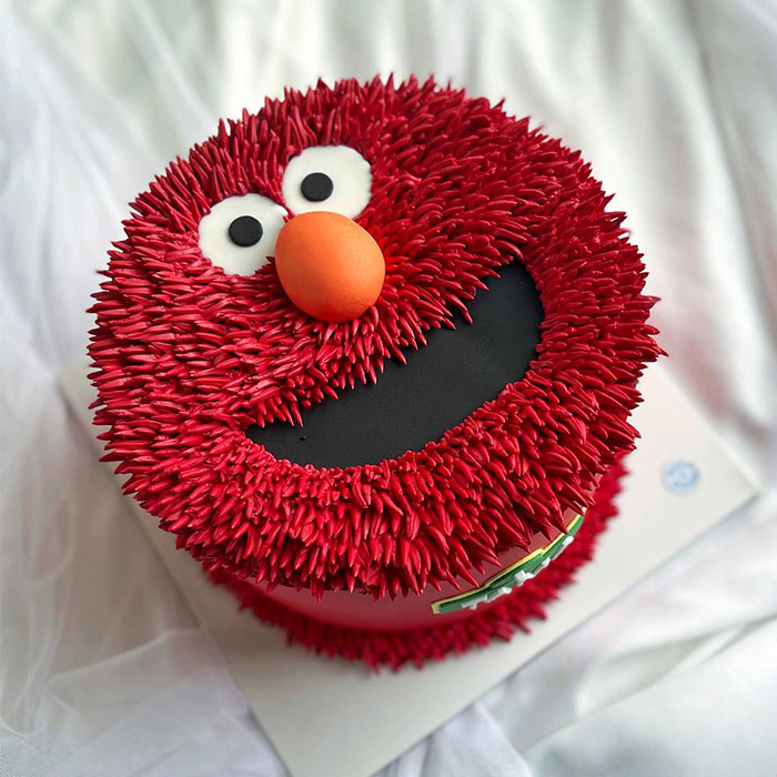 Elmo Cake