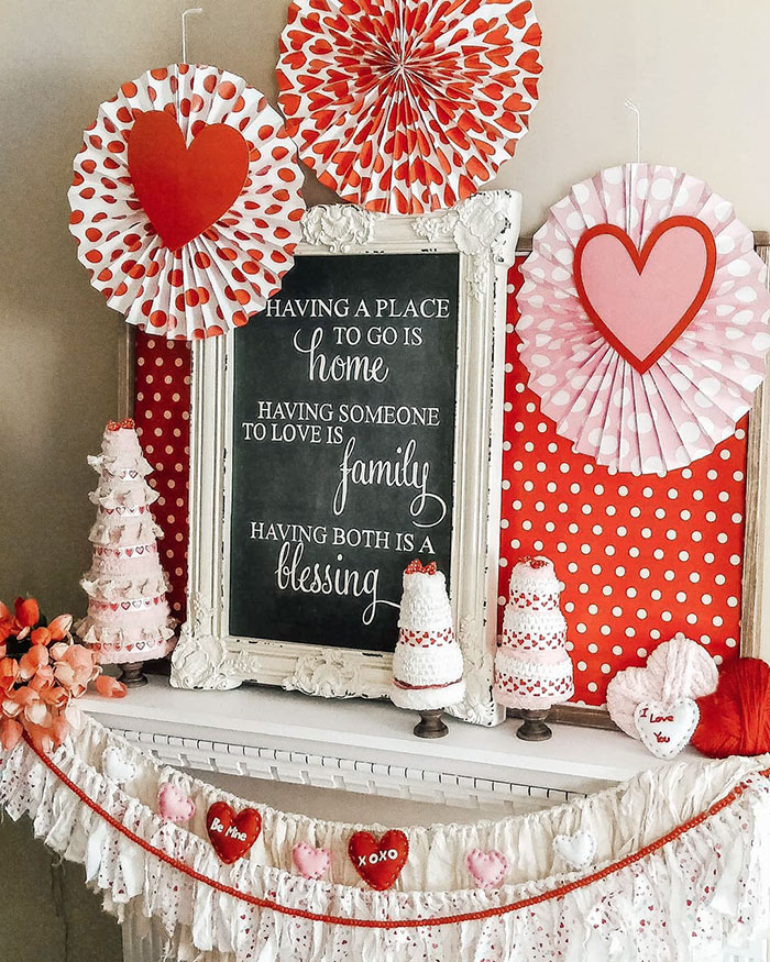 Happy Love Day Everyone! Here's My This Year's Valentine's Day Decorations